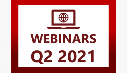Webinar Catalogue Q2 2021
